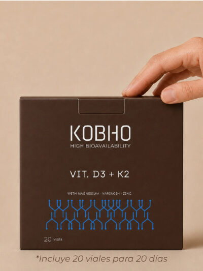 Vitamina D3 + K2 con Magnesio